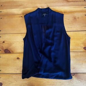 Babaton 100% silk sleeveless blouse